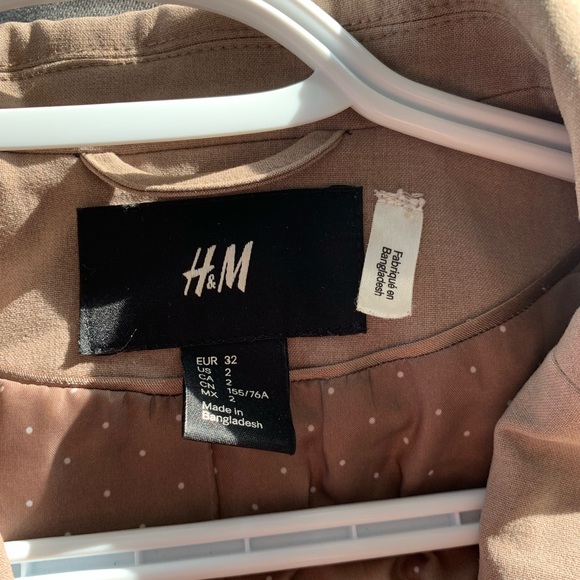 H&M Blazer with polka dot lining - Picture 4 of 8